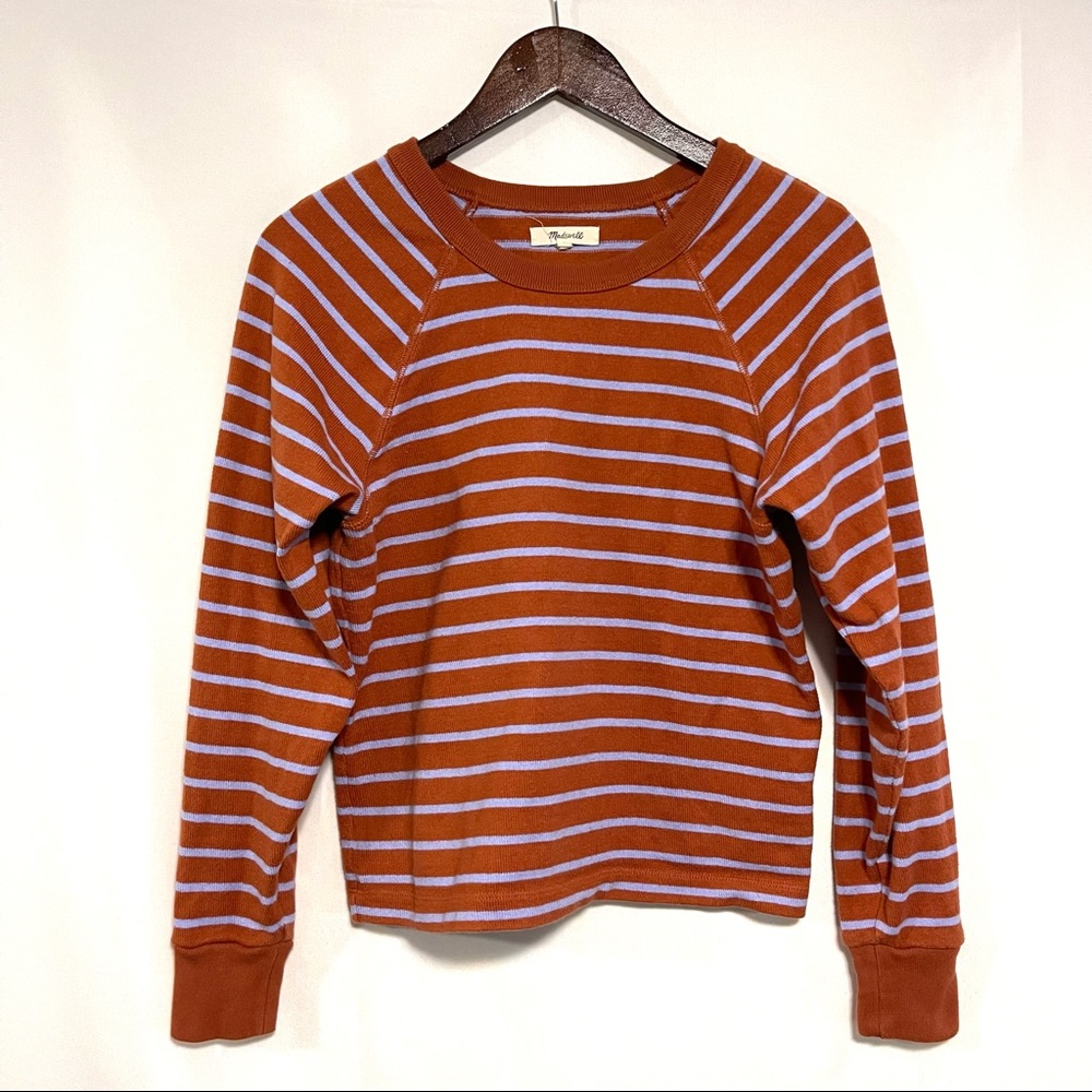 Madewell Cotton Stripped Sweater Sz XXS